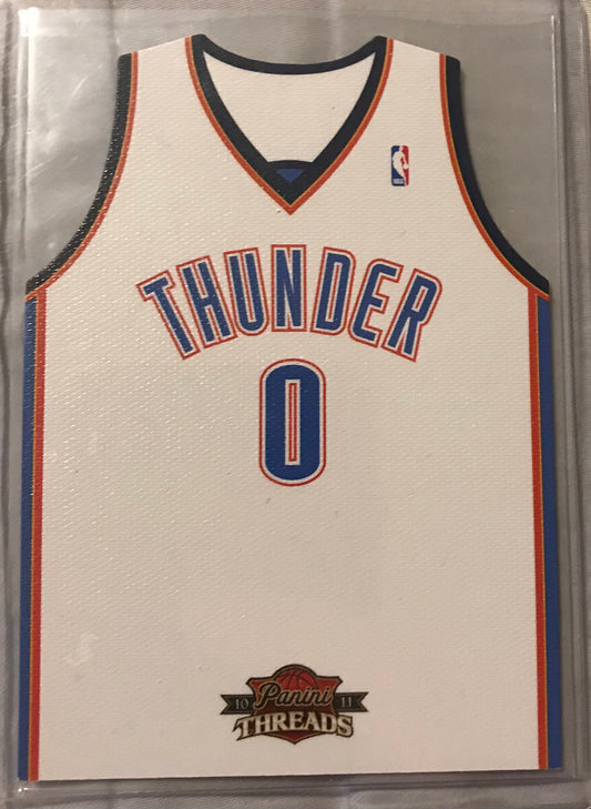 2010-11 Panini Threads Team Home Russell Westbrook Oklahoma City Thunder