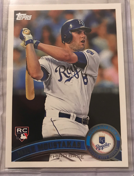 2011 Topps Update Mike Moustakas #US192 rookie rc