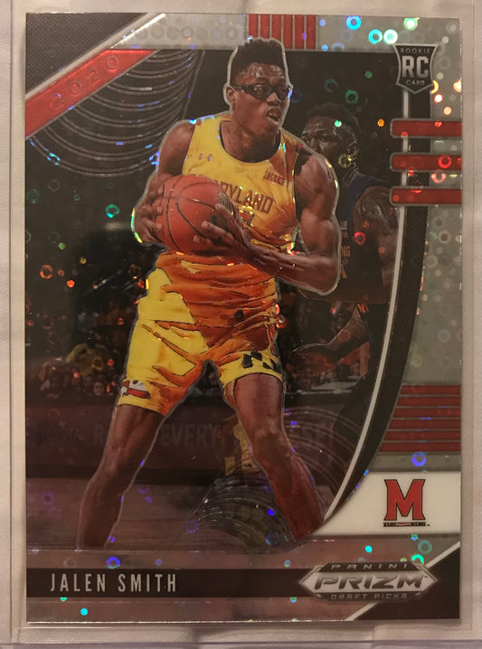 2020-21 Panini Prizm silver disco fast break Jalen Smith rookie rc #70