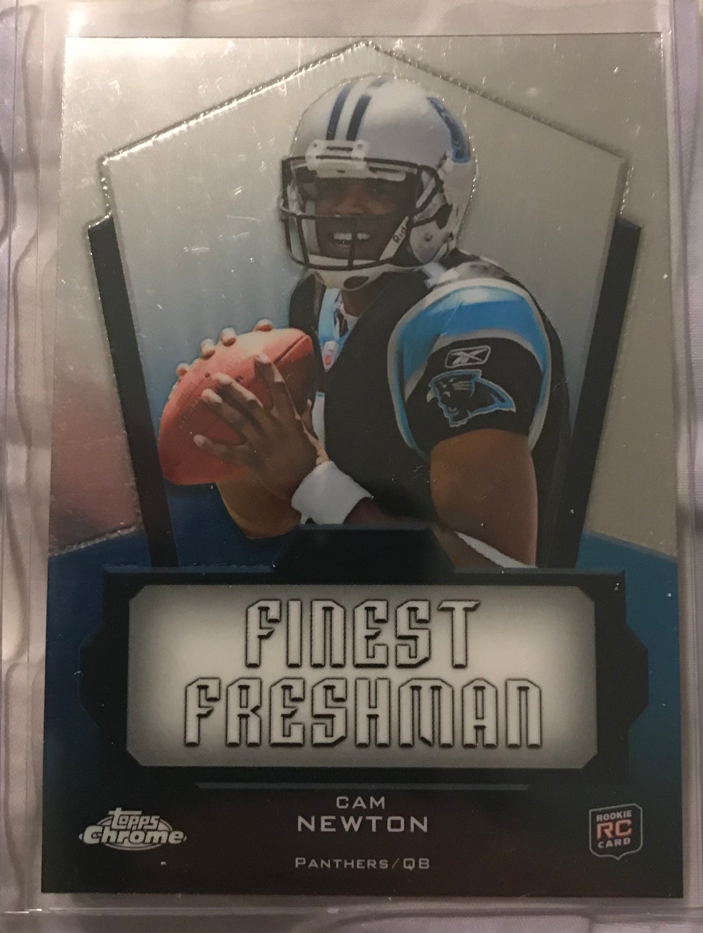 2011 Topps Chrome Cam Newton Rookie #FF-CM finest freshman RC