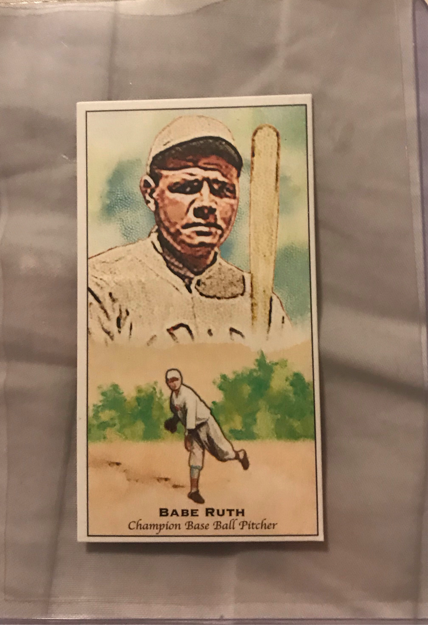 2011 Topps Kimball Champions Mini Babe Ruth #KC-101 Boston Red Sox
