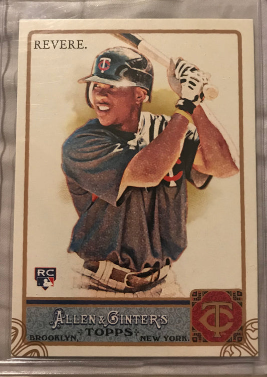 2011 Topps Allen & Ginter Ben Revere code parallel rookie rc #178