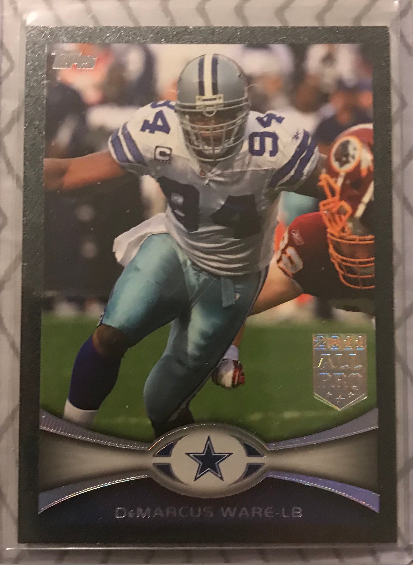 2012 Topps Black border parallel 42/57 DeMarcus Ware #190