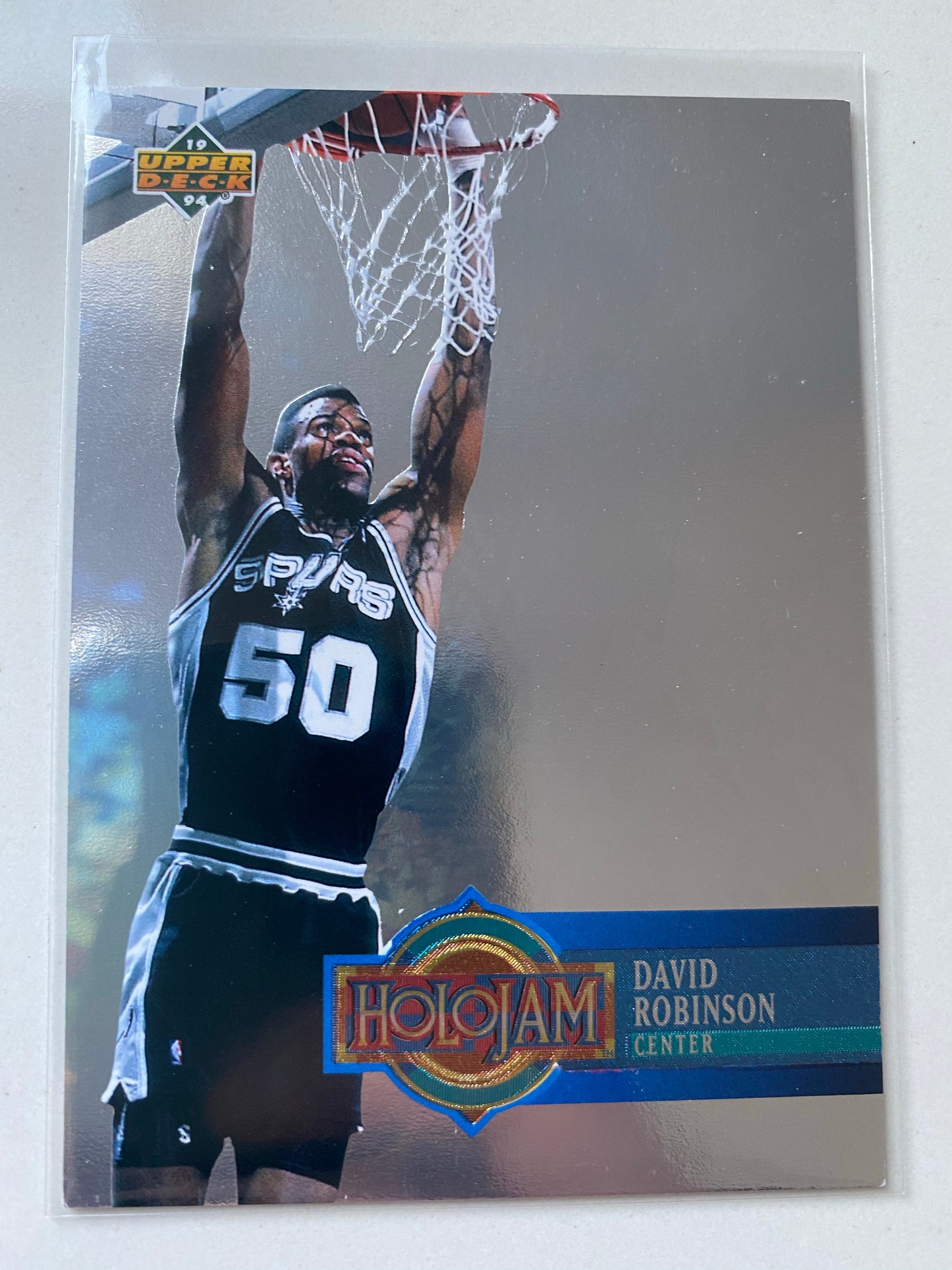 David Robinson 1993-94 Upper Deck Holojams #H24 San Antonio Spurs