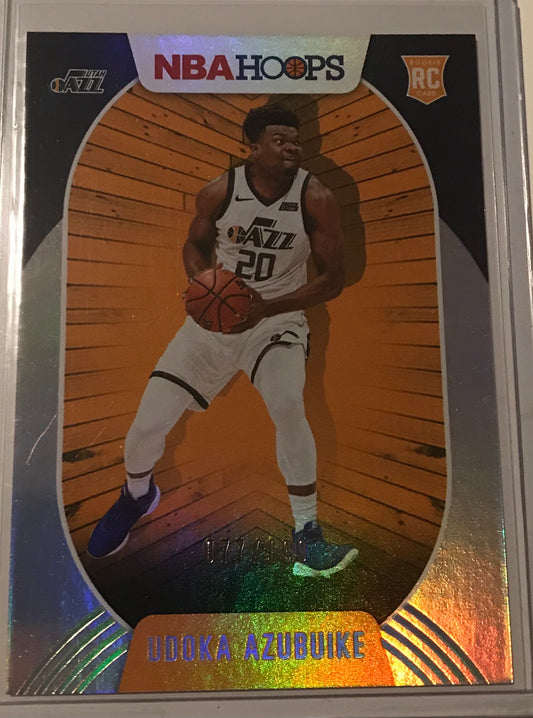 UDOKA AZUBUIKE 2020-21 HOOPS SP SILVER HOLO FOIL rookie RC 77/199