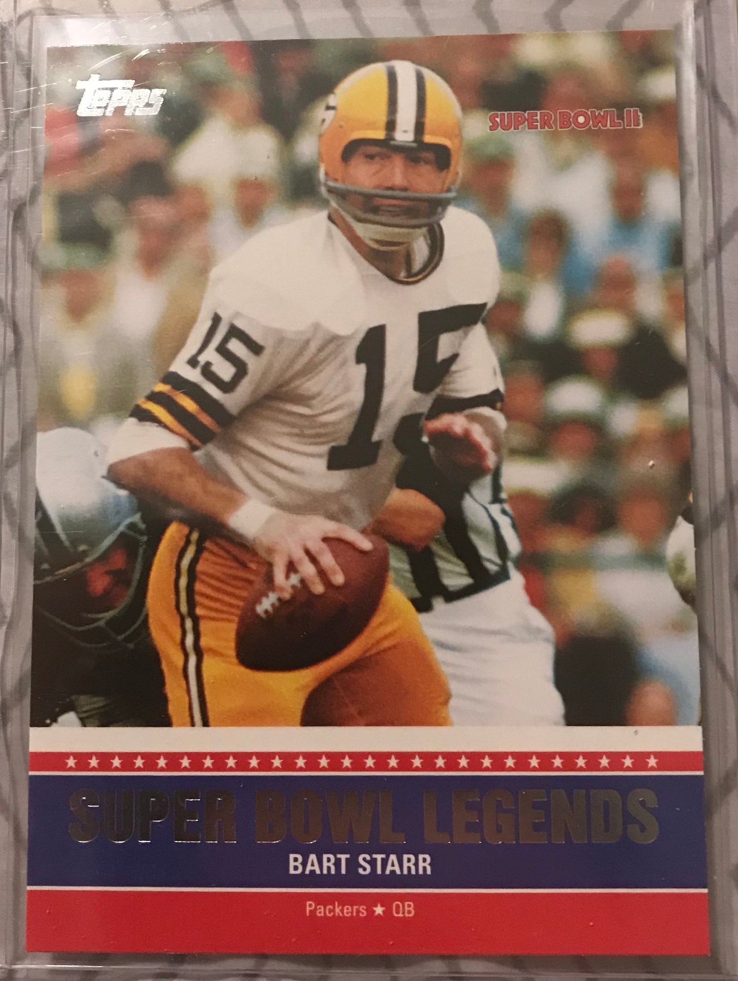 2011 Topps Super Bowl Legends Bart Starr #SBL-II HOF Packers