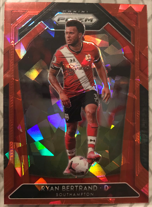 2020-21 Prizm Premier League Soccer #78 Ryan Bertrand - Southampton SP RED ICE