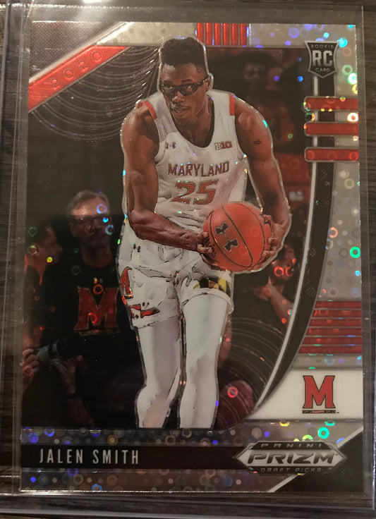 2020-21 Panini Prizm silver disco fast break Jalen Smith rookie rc #30
