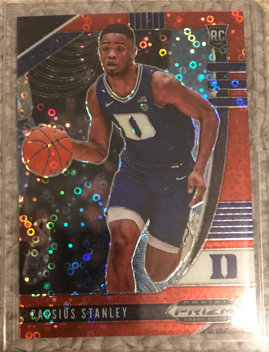 2020-21 Panini Prizm red disco fast break Cassius Stanley rookie rc #68 68/125