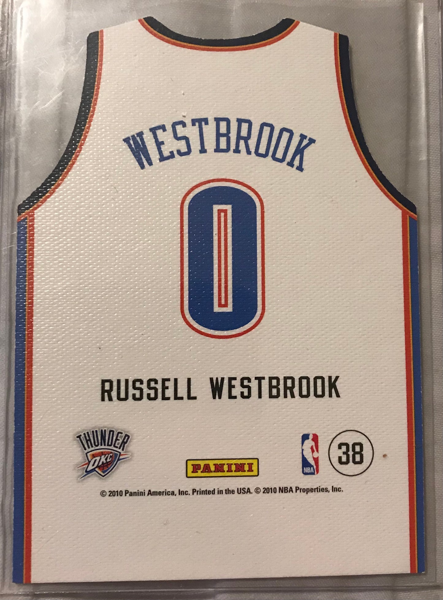 2010-11 Panini Threads Team Home Russell Westbrook Oklahoma City Thunder