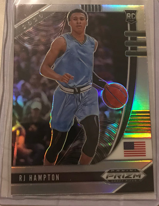 2020-21 Panini Prizm silver RJ Hampton rookie rc #53