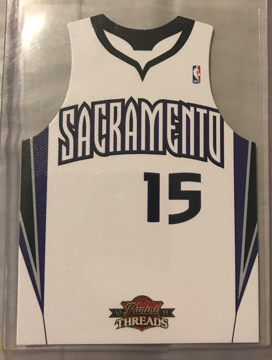 2010-11 Panini Threads Team Home jersey DeMarcus Cousins #9 Rookie Rc