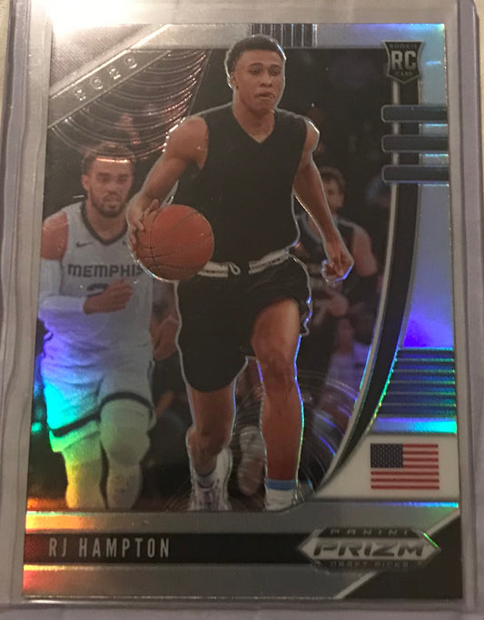 2020-21 Panini Prizm silver RJ Hampton rookie rc #13