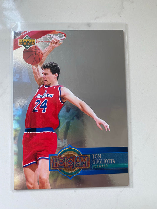 Tom Gugliotta 1993-94 Upper Deck Holojams #H27 Washington Bullets