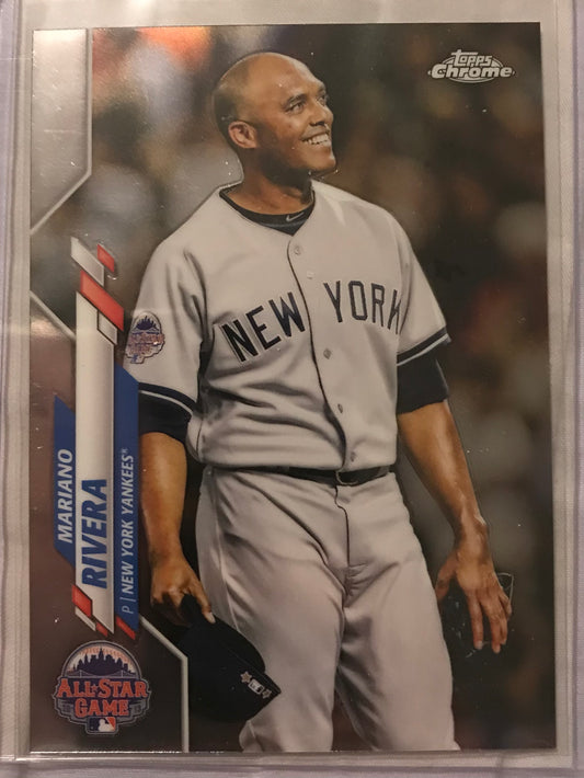 Mariano Rivera 2020 Topps Chrome Update All-Star Game #U-72 New York Yankees