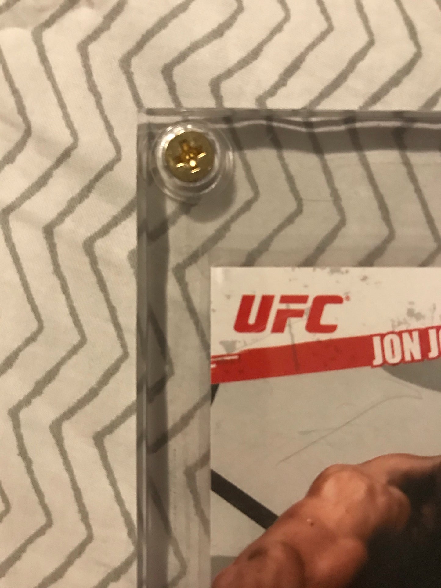 Topps UFC 2009 Round 2- Jon Bones Jones Rookie Auto rc autograph