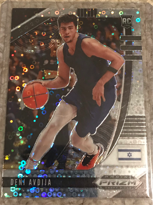 2020-21 Panini Prizm silver disco fast break Deni Avdija rookie rc #46