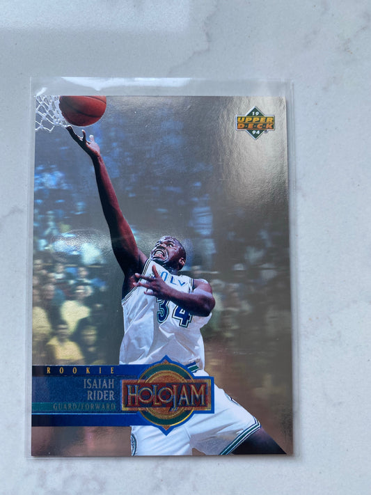 Isaiah Rider 1993-94 Upper Deck Holojams #H32 Minnesota Timberwolves