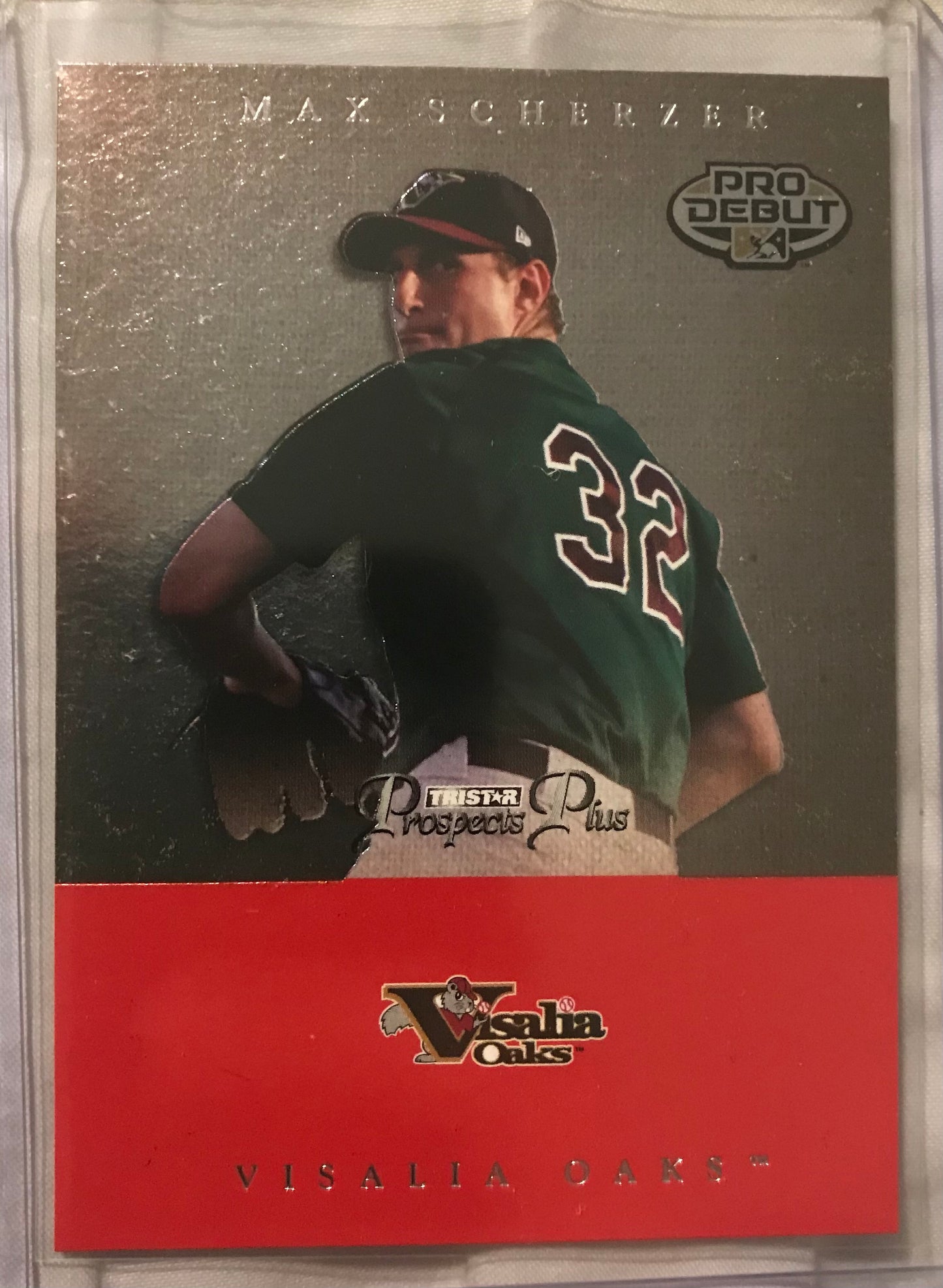 2007 Tristar Prospects Plus Max Scherzer RC #30 Washington Nationals rookie rc