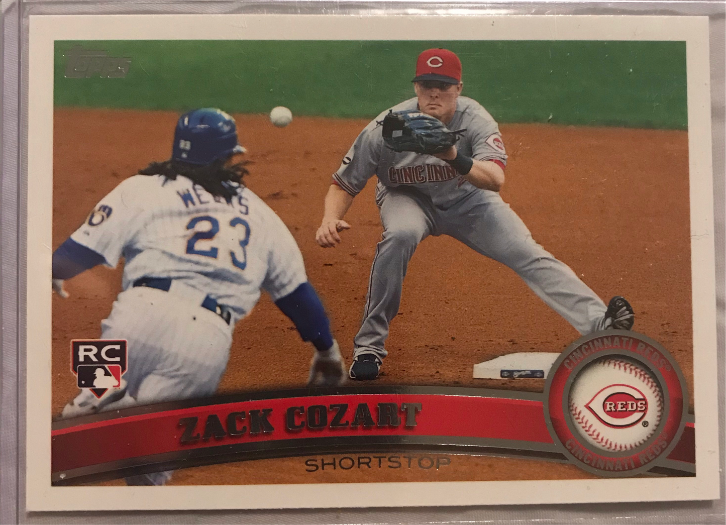 2011 Topps Update Zach Cozart #US247 rookie rc