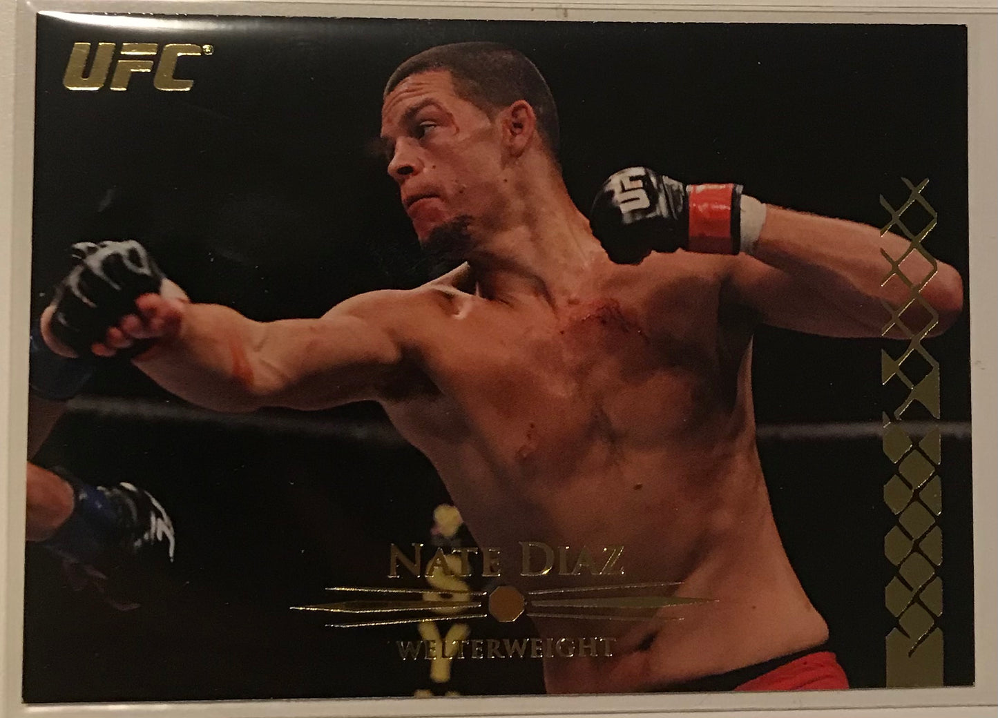 2011 Topps UFC Nate Diaz Title Shot  #103 - Gold