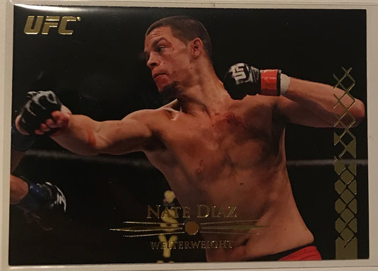 2011 Topps UFC Nate Diaz Title Shot  #103 - Gold