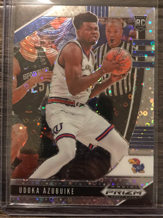 2020-21 Panini Prizm silver disco fast break Prizm Udoka Azubuike #31 rookie rc