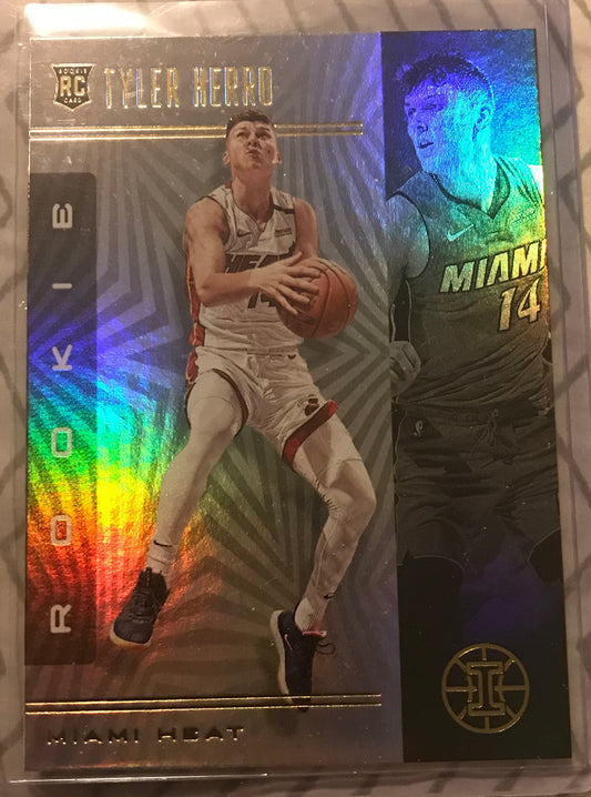 2019-20 PANINI NBA ILLUSIONS TYLER HERRO ROOKIE RC CARD # 175 Miami Heat