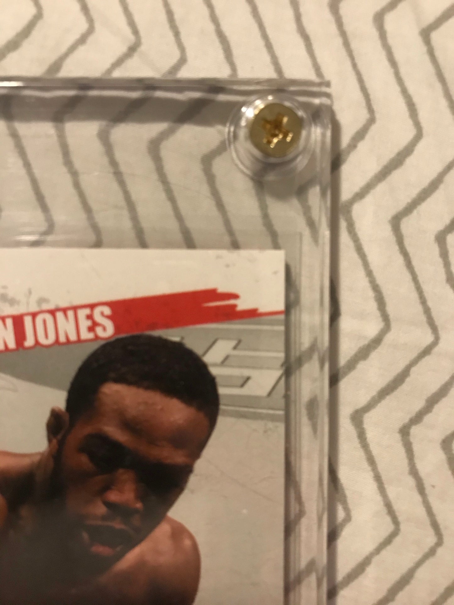 Topps UFC 2009 Round 2- Jon Bones Jones Rookie Auto rc autograph