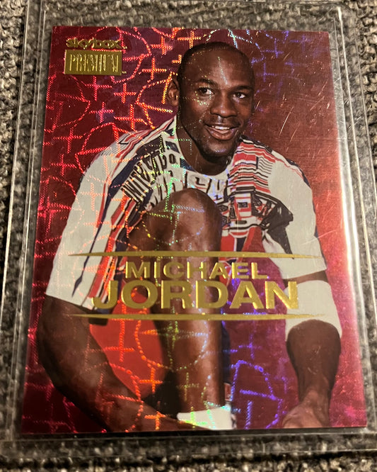 2021 Metal Universe Champions Sky Box Michael Jordan Premium 58/100 #S-1