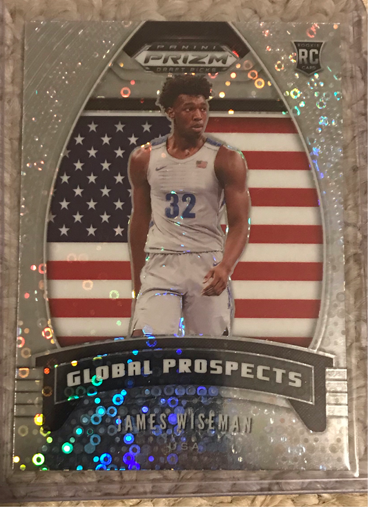 2020-21 Panini Prizm silver disco fast break James Wiseman rookie rc #97