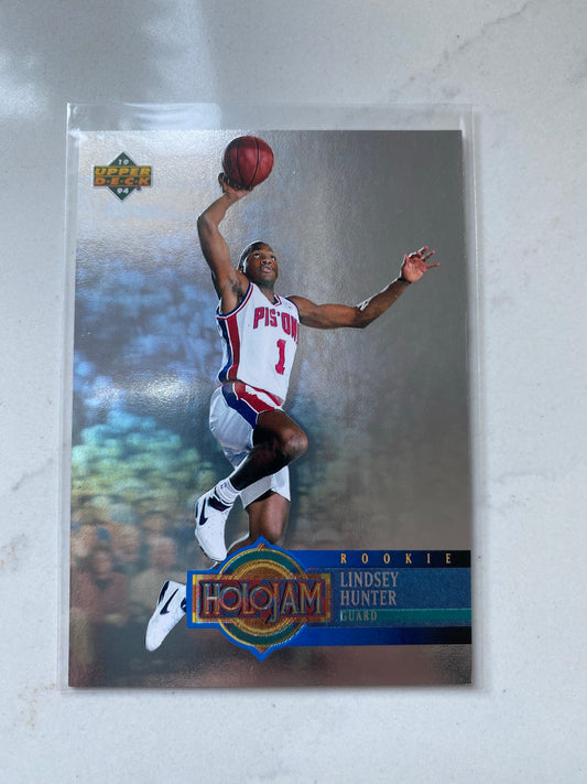 Lindsey Hunter 1993-94 Upper Deck Holojams #H34 Detroit Pistons