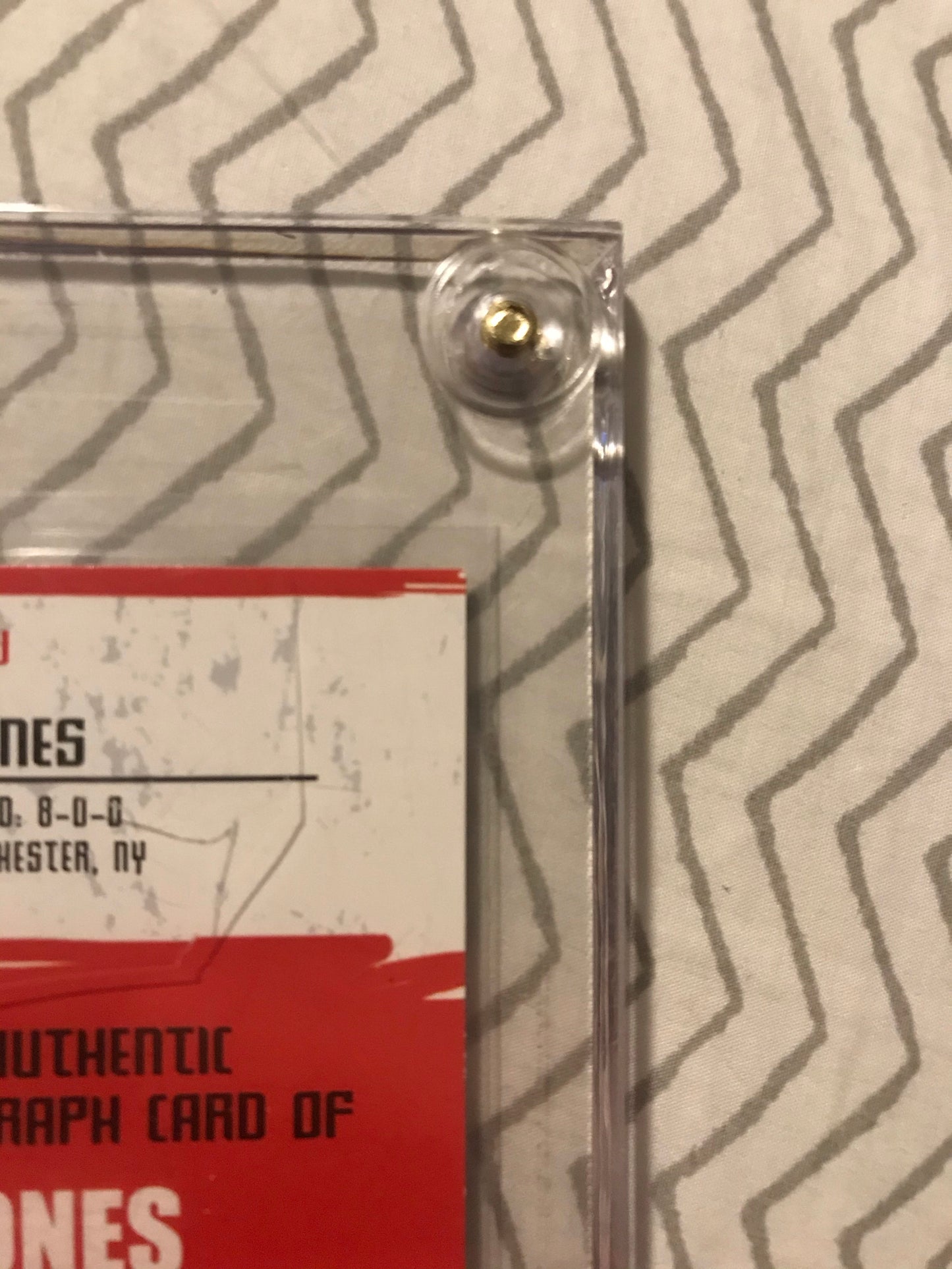 Topps UFC 2009 Round 2- Jon Bones Jones Rookie Auto rc autograph