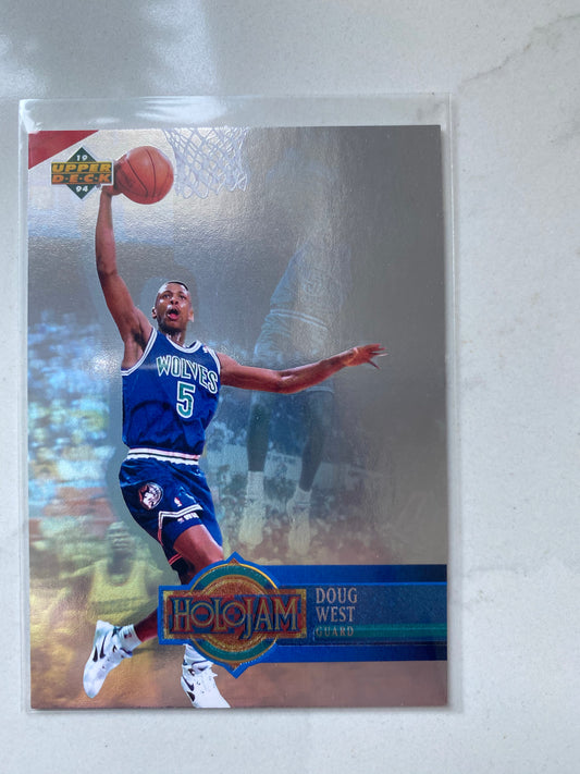Doug West 1993-94 Upper Deck Holojams #H16 Minnesota Timberwolves