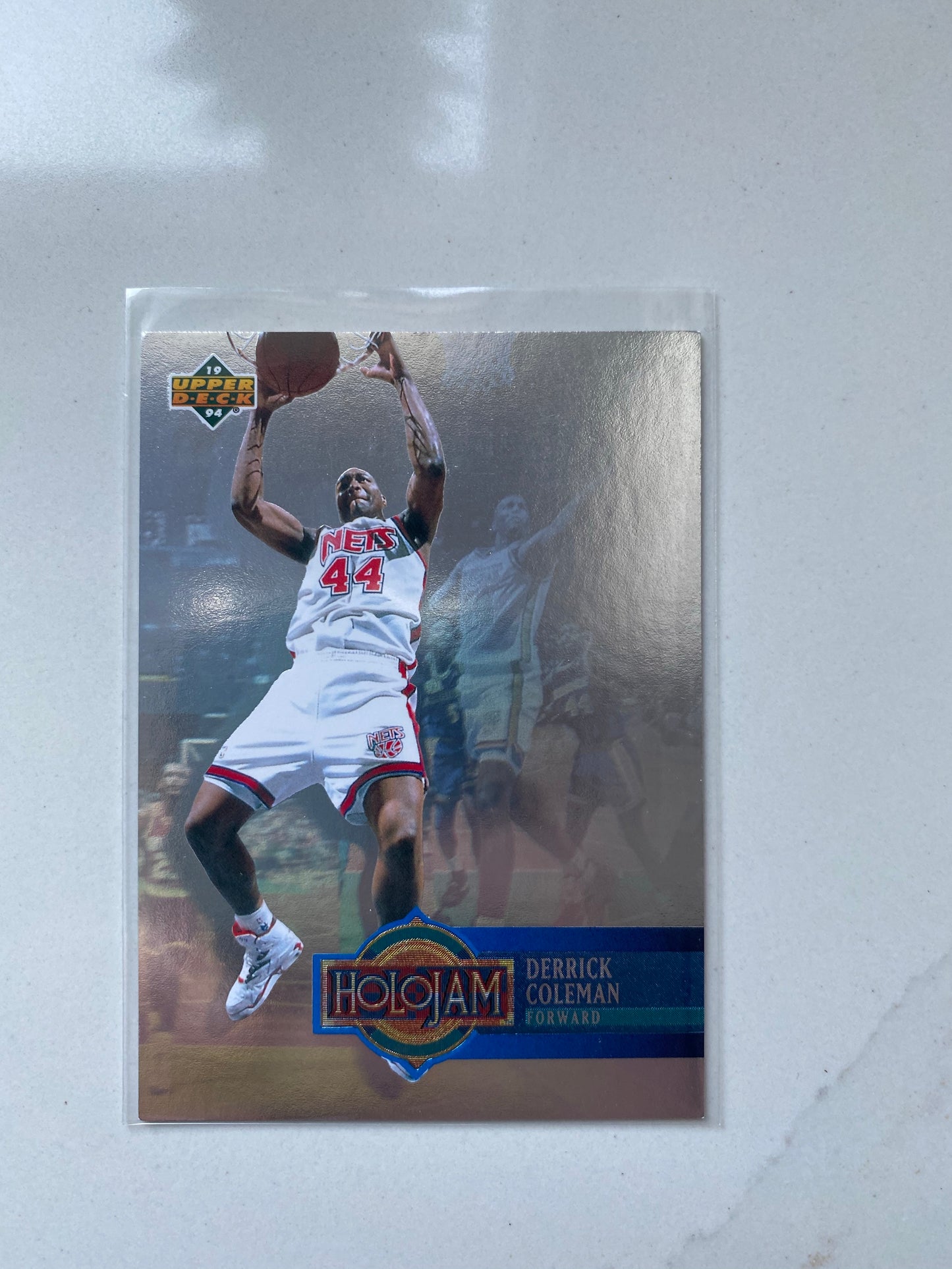 Derrick Coleman 1993-94 Upper Deck Holojams #H17 New Jersey Nets