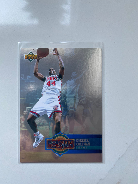 Derrick Coleman 1993-94 Upper Deck Holojams #H17 New Jersey Nets