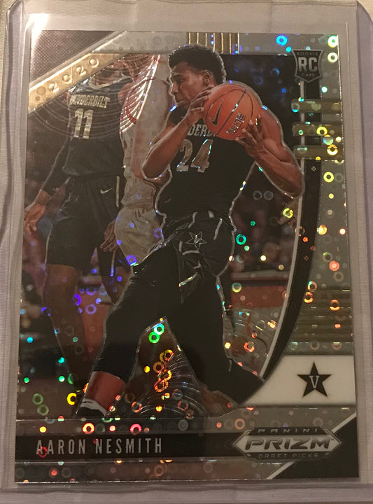 2020-21 Panini Prizm silver disco fast break Aaron Nesmith rookie rc #55