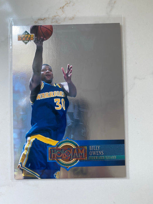 Billy Owens 1993-94 Upper Deck Holojams #H9 Golden State Warriors