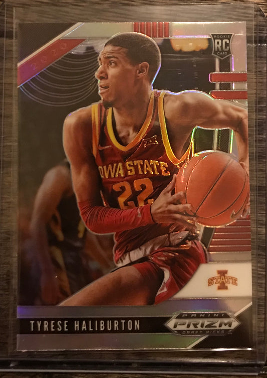 2020-21 Panini Prizm silver Prizm Tyrese Haliburton #10 rookie rc