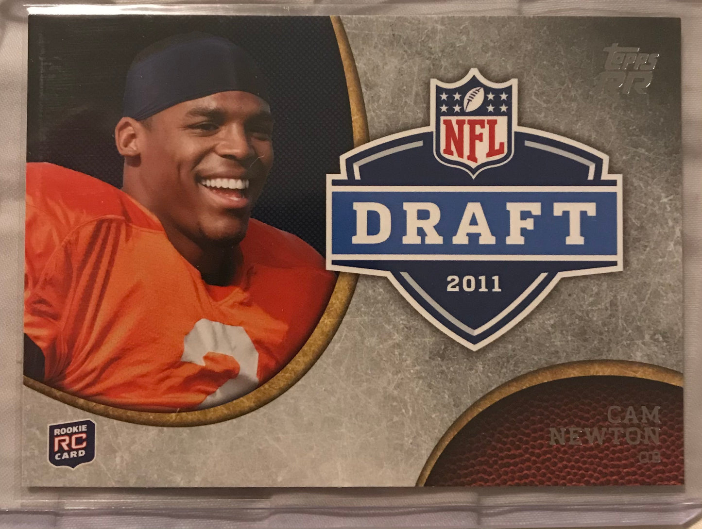 2011 Topps Rising Rookies NFL Draft Cam Newton #DR-CN Rc
