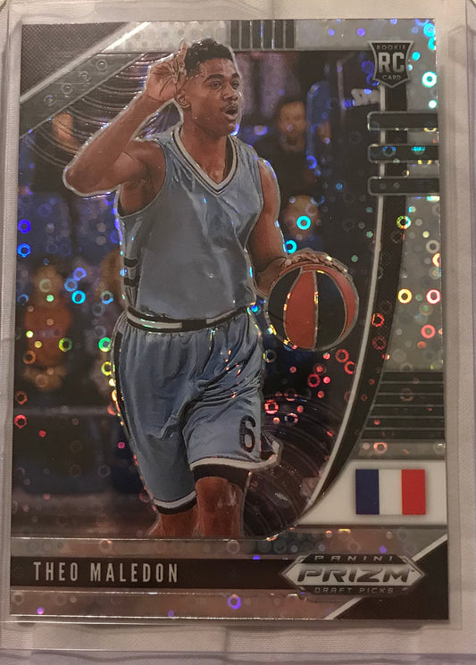 2020-21 Panini Prizm silver disco fast break Theo Maledon #57 rookie rc