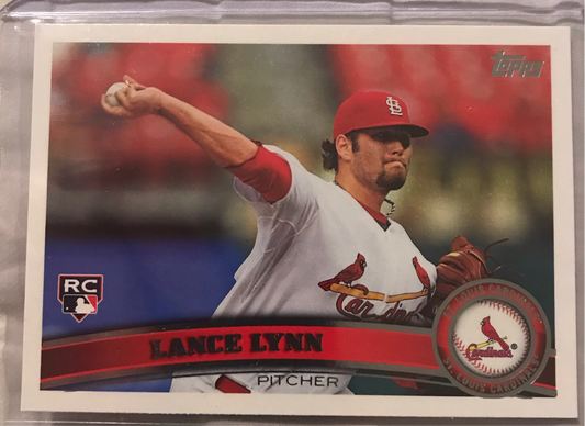 2011 Topps Update Lance Lynn #US114 rookie rc