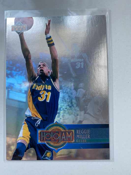 Reggie Miller 1993-94 Upper Deck Holojams #H11 Indiana Pacers