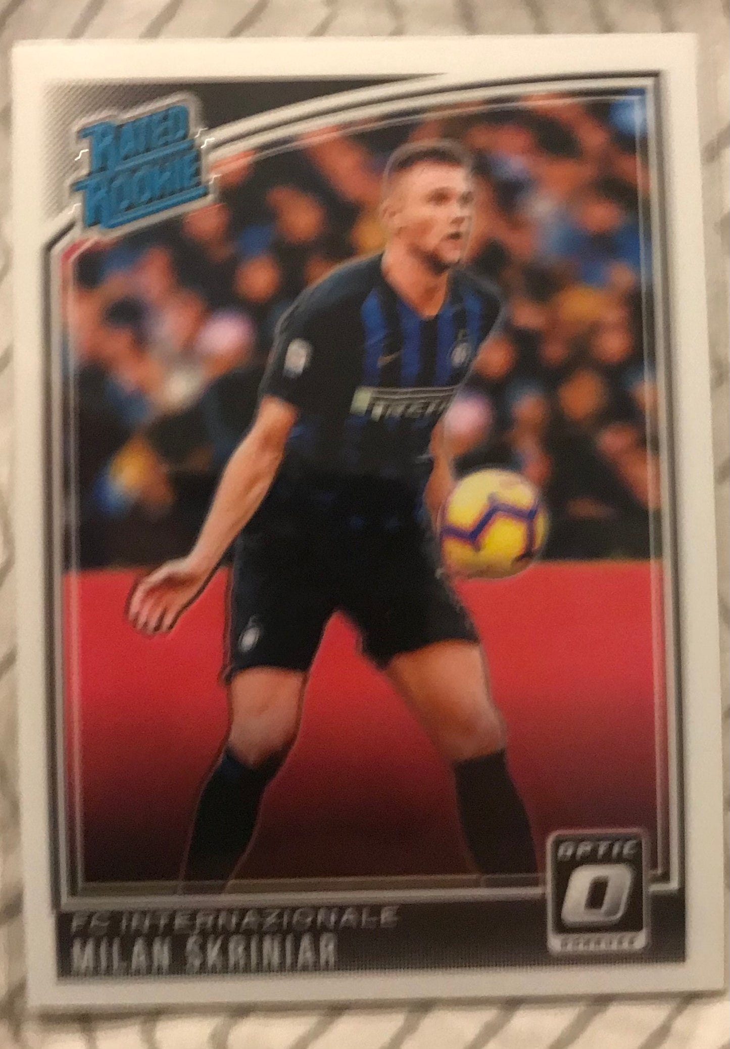 2018-19 Panini Donruss Optic Milan Skriniar Inter Milan Rated Rookie SP 178