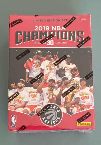 2019 Panini NBA Champions Toronto Raptors Limited Edition 30 Card Set
