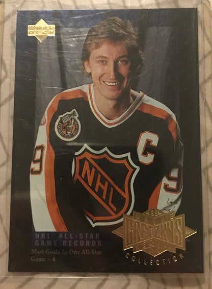 1995-96 WAYNE GRETZKY UPPER DECK GRETZKY COLLECTION INSERT #G16 LA KINGS