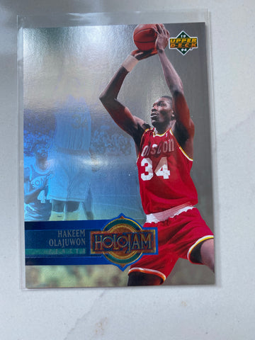 Hakeem Olajuwon 1993-94 Upper Deck Holojams #H10 Houston Rockets