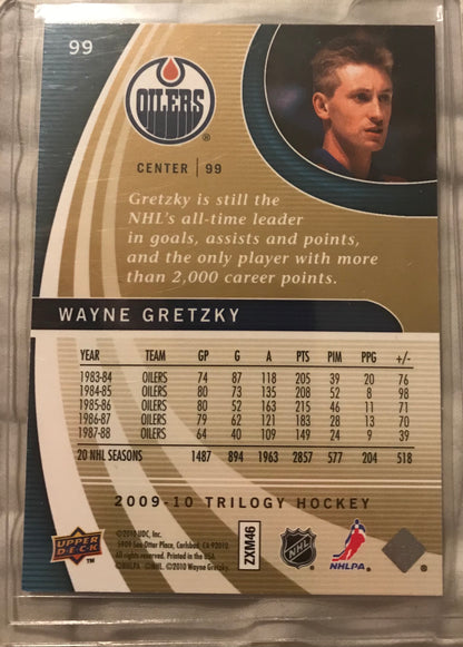 2009-10 Upper Deck Trilogy #99 Wayne Gretzky