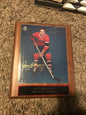 Jean Beliveau auto signed photo autograph on plaque