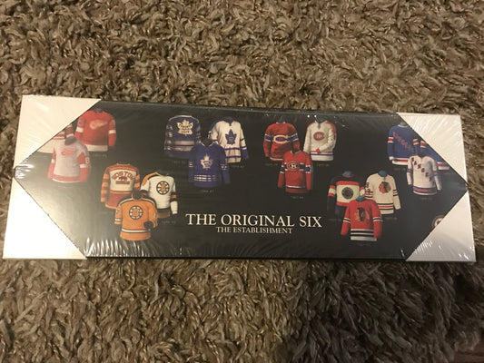 NHL Heritage Series mini plaques - The Original Six